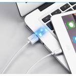 Cablu pentru incarcare si transfer de date UGREEN US155, USB/Lightning, 2.4A, 1m, Alb 3 - lerato.ro