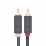 Cablu audio UGREEN 10520, 2x RCA tata la 2x RCA tata, 5m, Gri 14 - lerato.ro