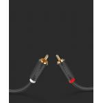 Cablu audio UGREEN 10520, 2x RCA tata la 2x RCA tata, 5m, Gri 10 - lerato.ro