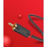 Cablu audio UGREEN AV104, 2x tata RCA la 2x tata RCA, 1m, Negru 5 - lerato.ro