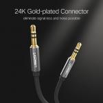 Cablu UGREEN AV112, tata jack 3.5 mm  la tata jack 3.5 mm, 2m, Gri 7 - lerato.ro