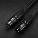 Cablu audio extender pentru microfon UGREEN AV130B, XLR mama la XLR tata, 3 m, Negru 7 - lerato.ro