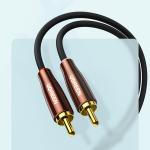 Cablu audio UGREEN AV170, tata jack 3.5 mm la 2x tata RCA, 1m, Negru 12 - lerato.ro