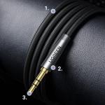 Cablu audio prelungitor UGREEN AV190, Jack 3.5 mama la Jack 3.5 tata, 3m, Negru 10 - lerato.ro
