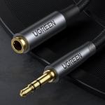 Cablu audio prelungitor UGREEN AV190, Jack 3.5 mama la Jack 3.5 tata, 3m, Negru 5 - lerato.ro