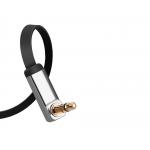Cablu audio UGREEN Flat Elbow, mini jack 3.5 mm AUX, 5m, Negru/Argintiu 8 - lerato.ro