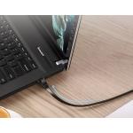 Cablu retea plat UGREEN NW106B Ethernet Cat. 7, mufat 2xRJ45, STP, lungime 1m, 10Gbps, Negru 3 - lerato.ro