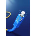Cablu de fibra optica UGREEN NW131, Patchcord, Simplex, SC/UPC, lungime 3m, 1-10Gbps, Albastru 3 - lerato.ro