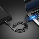 Cablu pentru incarcare si transfer de date UGREEN US286, 2x USB Type-C, Power Delivery 60W, 3A, 480 Mbps, 3m, Negru 11 - lerato.ro