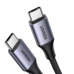 Cablu pentru incarcare si transfer de date UGREEN US535, USB-C la USB-C, 240W, 5A, 480Mbps, 2m, Negru 2 - lerato.ro