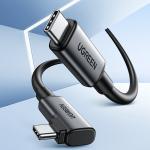 Cablu pentru incarcare si transfer de date UGREEN US551 compatibil cu ochelari VR, USB-C la USB-C, 60W, 3A, 5Gbps, 5m, Negru 8 - lerato.ro