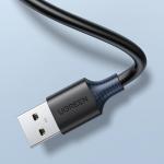 Cablu extender pentru transfer de date UGREEN US103, USB 2.0 tata - USB 2.0 mama, 480Mbps, 0.5m, Negru 12 - lerato.ro