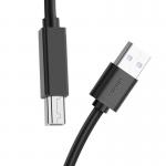Cablu pentru transfer de date UGREEN US122, USB-A - USB-B, 15m, Negru 3 - lerato.ro