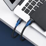 Cablu pentru transfer de date UGREEN US128, USB 2.0 la USB 2.0, Nickel, 480 Mbps, 0.5m, Negru 11 - lerato.ro