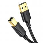 Cablu pentru transfer de date UGREEN US135, USB-A - USB-B, 480Mbps, 3m, Negru 2 - lerato.ro