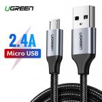 Cablu pentru incarcare si transfer de date UGREEN US290, USB/Micro-USB, Quick Charge 3.0, 2.4A, 1.5m, Negru 7 - lerato.ro