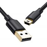 Cablu transfer date si incarcare dispozitive UGREEN US132, tata USB la tata mini USB, 480 Mbps, 2m, Negru 5 - lerato.ro