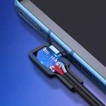 Cablu pentru incarcare si transfer de date UGREEN Elbow US307, USB/USB Type-C, Quick Charge 3.0, 5A, 1.5m, Negru 5 - lerato.ro