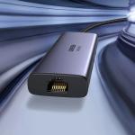 Adaptor HUB 7-in-1 UGREEN CM512, USB-C - 2x USB 3.2, 1x USB-C PD, 1x HDMI 4K, 1x RJ45, 1x MicroSD, 1x SD, Gri 8 - lerato.ro