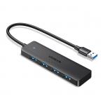 Adaptor HUB 4-in-1 UGREEN CM219, USB - 4x USB 3.0, Lungime cablu 15cm, Negru 2 - lerato.ro