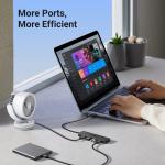 Adaptor HUB 4-in-1 UGREEN CM219, USB - 4x USB 3.0, Lungime cablu 15cm, Negru 6 - lerato.ro