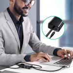 Adaptor HUB 4-in-1 UGREEN 20265, USB - 3x USB 3.0, 1x RJ45, 1000 Mbps, Negru 8 - lerato.ro