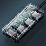Adaptor HUB 4-in-1 UGREEN 20265, USB - 3x USB 3.0, 1x RJ45, 1000 Mbps, Negru 6 - lerato.ro