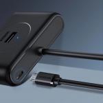 Adaptor HUB 4-in-1 UGREEN CR113, USB - 4x USB 3.0, Lungime cablu 1m, Alb 24 - lerato.ro