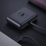 Adaptor HUB 4-in-1 UGREEN CR113, USB - 4x USB 3.0, Lungime cablu 1m, Alb 4 - lerato.ro