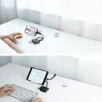 Adaptor HUB 4-in-1 UGREEN CR113, USB - 4x USB 3.0, Lungime cablu 1m, Alb 12 - lerato.ro