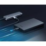 Adaptor HUB 5-in-1 UGREEN CM219, USB-C - 4x USB 3.2, 1x USB-C, Gri 12 - lerato.ro