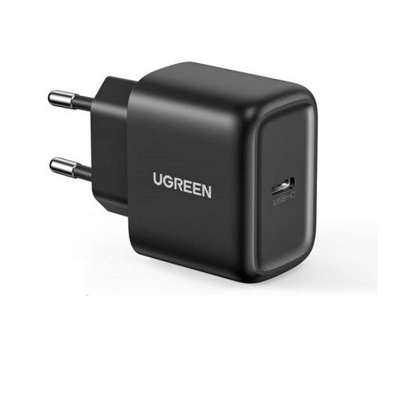 Incarcator retea UGREEN CD250, USB-C, 25W, Cablu USB-C 2m inclus, Negru
