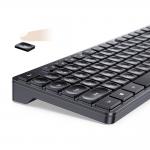 Tastatura wireless UGREEN KU004, 2.4GHz, Indicator LED, Negru 5 - lerato.ro