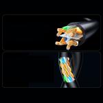 Cablu retea Ugreen Ethernet Cat. 6A, mufat 2xRJ45, UTP, 10Gbps, lungime 1.5m, Negru 5 - lerato.ro