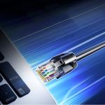 Cablu retea Ugreen Ethernet Cat. 6A, mufat 2xRJ45, UTP, 10Gbps, lungime 5m, Negru 4 - lerato.ro