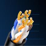 Cablu retea Ugreen Ethernet Cat. 6A, mufat 2xRJ45, UTP, 10Gbps, lungime 10m, Negru 5 - lerato.ro