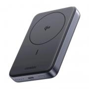 Baterie externa portabila Ugreen PB761, 10000 mAh, 30W, Incarcare Wireless, Cablu USB-C inclus, Negru