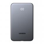 Baterie externa portabila UGREEN PB526, 10000 mAh, 22.5W, 1x USB-C, 1x USB-A, 1x Cablu USB-C integrat, Gri 2 - lerato.ro
