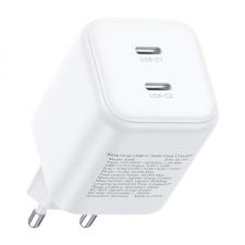 Incarcator retea Ugreen X526, 45W, 3A, 2x USB-C, Fast Charging, Alb