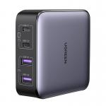 Statie de incarcare 4 in 1 UGREEN Nexode CD327, PD 65W, 3A, 2x USB-A, 2x USB-C, Gri 2 - lerato.ro