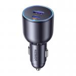 Incarcator auto UGREEN EC701, 1x USB-C, 1x USB-A, 63W, 2.4A, Negru 2 - lerato.ro