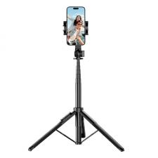 Selfie stick cu trepied UGREEN 15062, Rotire 360 grade, Lungime maxima 160cm, Telecomanda Bluetooth, Negru
