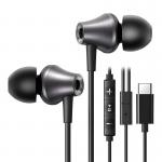 Casti audio cu microfon UGREEN EP105, In-ear, Control pe fir, USB-C, Lungime cablu 1.2m, Negru 3 - lerato.ro