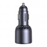 Incarcator auto Ugreen EC703, 2x USB-C, 1x USB-A, 75W, Negru 2 - lerato.ro