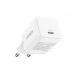 Incarcator retea Ugreen X513, 30W, 3A, USB-C, Cablu USB-C la USB-C 1m inclus, Alb 3 - lerato.ro