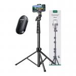 Selfie stick cu trepied UGREEN LP680, Rotire 360 grade, Lungime maxima 170cm, Telecomanda Bluetooth, Negru 3 - lerato.ro