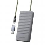Cititor de carduri UGREEN CM856, USB-C / USB-A, 5 Gbps 4TB, Spatiu de stocare 3 carduri de memorie, 2x SD, 1x microSD, Gri 3 - lerato.ro