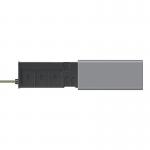 Cititor de carduri UGREEN CM856, USB-C / USB-A, 5 Gbps 4TB, Spatiu de stocare 3 carduri de memorie, 2x SD, 1x microSD, Gri 6 - lerato.ro