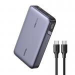 Baterie externa portabila UGREEN PB720, 20000 mAh, 100W, 2x USB-C, 1x USB-A, Gri 3 - lerato.ro