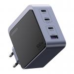 Incarcator retea Ugreen Nexode Air, 100W, 3x USB-C, 1x USB-A, Fast Charging, Gri 4 - lerato.ro